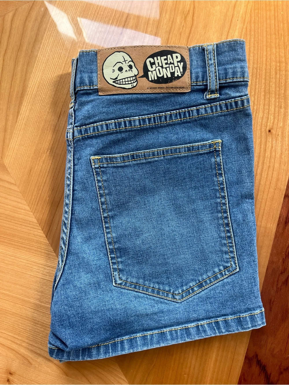 Cheap Monday Blue Denim Jeans